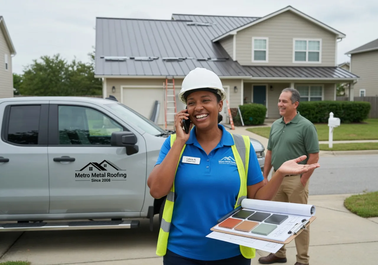 Storm Damage Metal Roof Repair in Hartsburg, IL